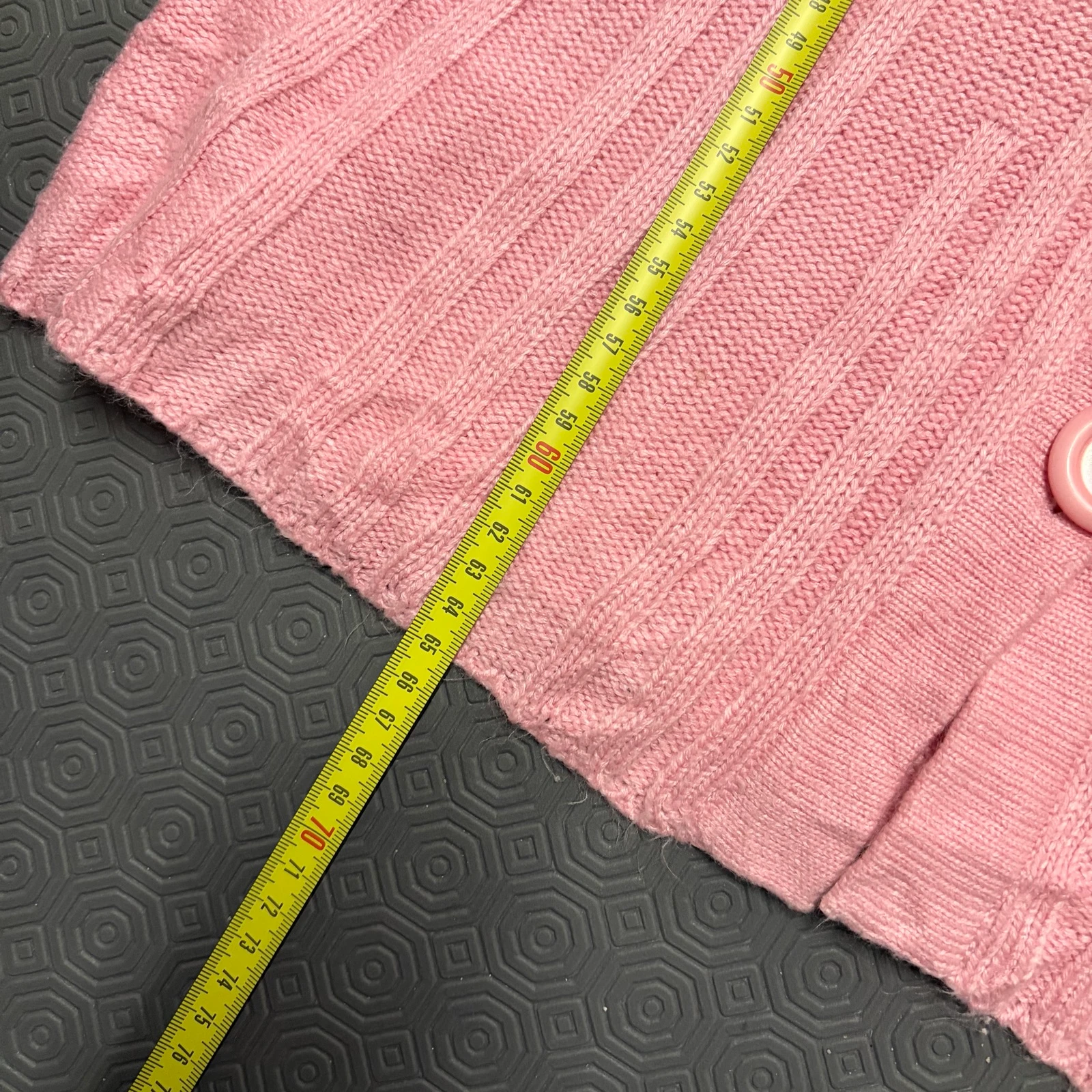 Pink Knit Coat M – photo 4